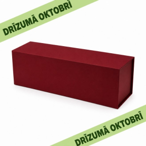 Sarkana dāvanu kastes ar magnētu